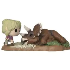 Dr. Sattler & Triceratops - Funko Movie Moment - Jurassic Park