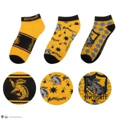 Hufflepuff / Huffelpuf enkelsokken set - Harry Potter