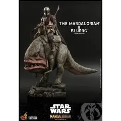 Mandalorian & Blurrg 1:6 Scale Figure - Hot Toys - The Mandalorian
