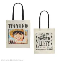 One Piece - Luffy (Wanted) Tote Bag / Stoffen Tas