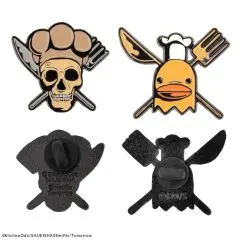 One Piece - Sanji and Zeff pin set