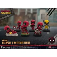 Deadpool 3 Deadpool & Wolverine Series Mini Egg Attack Figures 8 cm