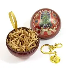 Harry Potter tree ornament with Keychain Deck The Great Hall