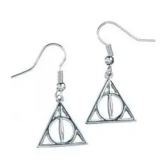 Harry Potter Deathly Hallows Earrings (silver plated)