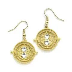Harry Potter Earrings Time Turner (gold plated)