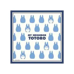 My Neighbor Totoro Handkerchief Totoro Silhouette Blue 43 x 43 cm