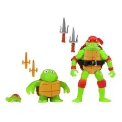 Teenage Mutant Ninja Turtles: Mutant Mayhem Action Figure 3-Pack Raphael Evolution 10 cm