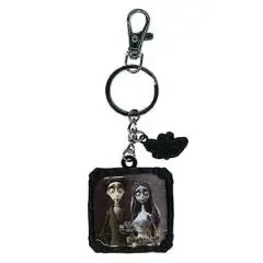 Corpse Bride Metal Keychain Wedding 7 cm