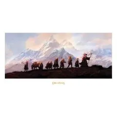 Lord of the Rings Art Print The Fellowship of the Ring: 20th Anniversary 59 x 30 cm