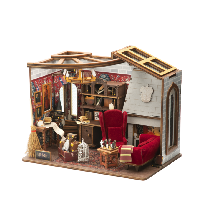 Harry Potter 3D Wooden Model Kit - Gryffindor Common Room - Puremind