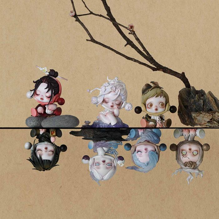 POP MART Skullpanda The Ink Plum Blossom Series - Blind Box - 1 Stuks