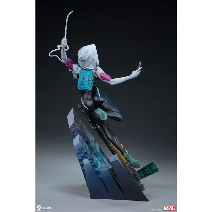 Spider-Gwen 1:4 Scale Statue - Sideshow Toys | NerdUP Collectibles, image size:700x700