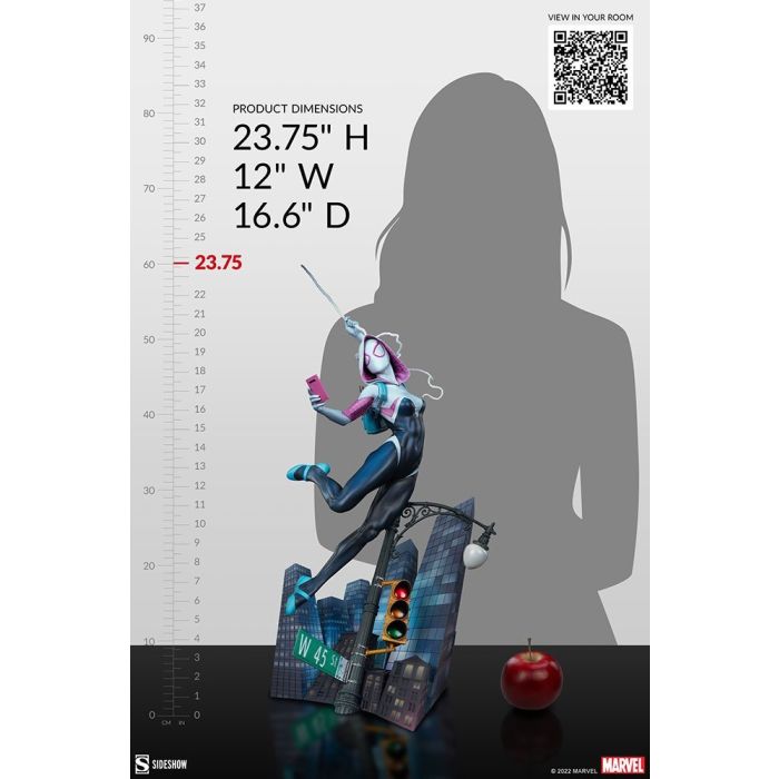 Spider-Gwen 1:4 Scale Statue - Sideshow Toys - Spider-Man Across the Spider-Verse