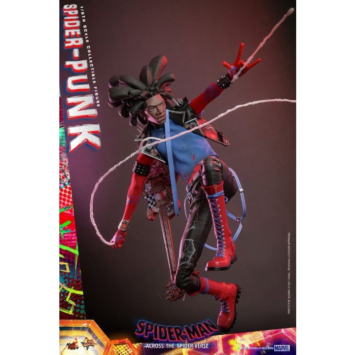 Spider-Punk 1:6 Scale Figure - Hot Toys - Spider-Man Across the Spider-Verse