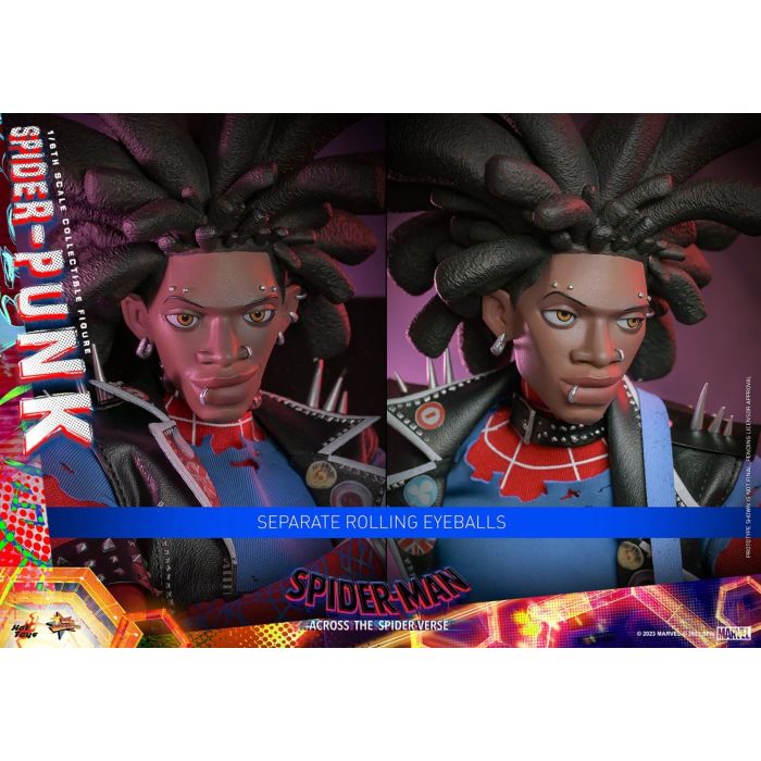 Spider-Punk 1:6 Scale Figure - Hot Toys - Spider-Man Across the Spider-Verse