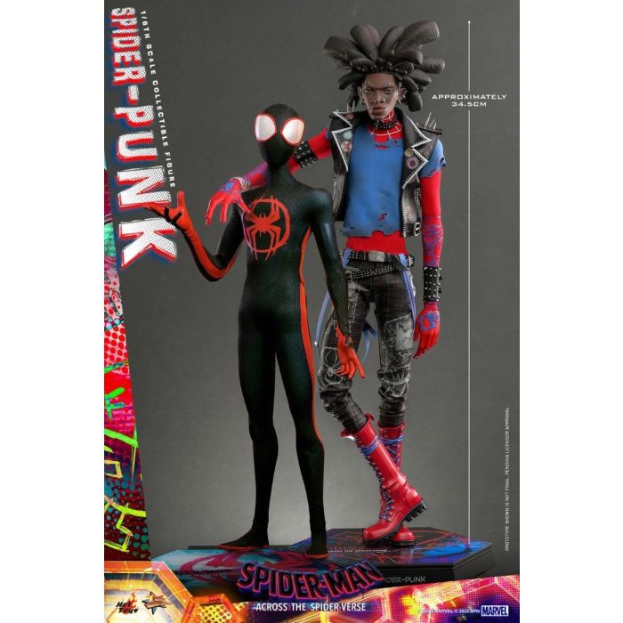Spider-Punk 1:6 Scale Figure - Hot Toys - Spider-Man Across the Spider-Verse
