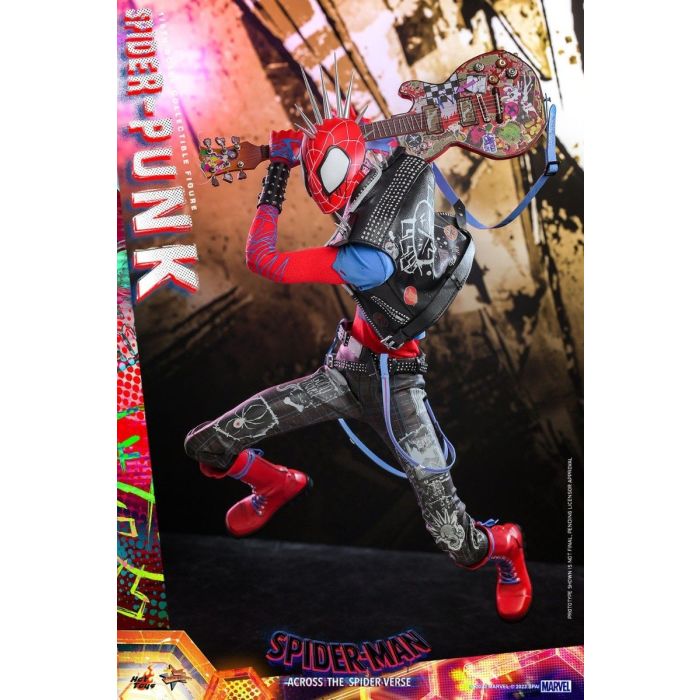 Spider-Punk 1:6 Scale Figure - Hot Toys - Spider-Man Across the Spider-Verse
