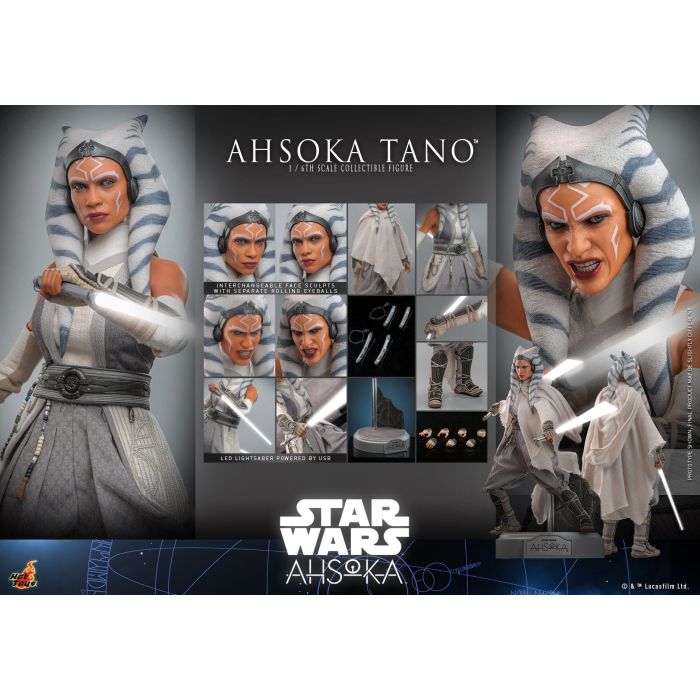 Ahsoka Tano 1:6 Scale Figure - Hot Toys - Ahsoka
