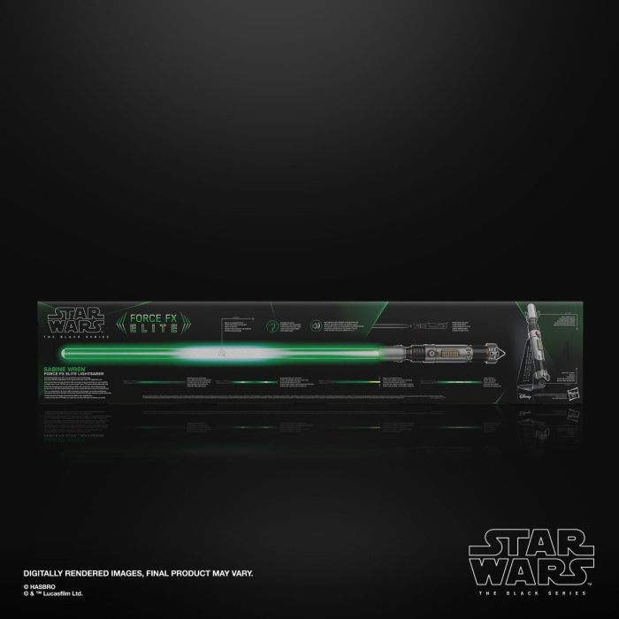 Star Wars: Ahsoka - Sabine Wren Force FX Elite Lightsaber