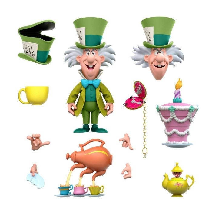 Mad Hatter - Super7 - Disney Ultimates Action Figure Alice in Wonderland