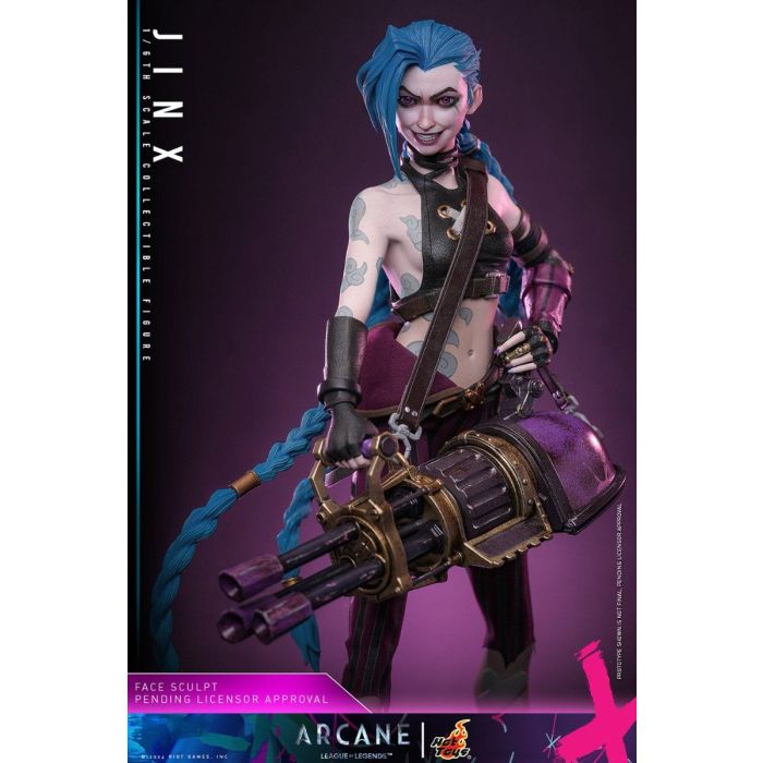 Jinx 1:6 Scale Figure - Hot Toys - Arcane