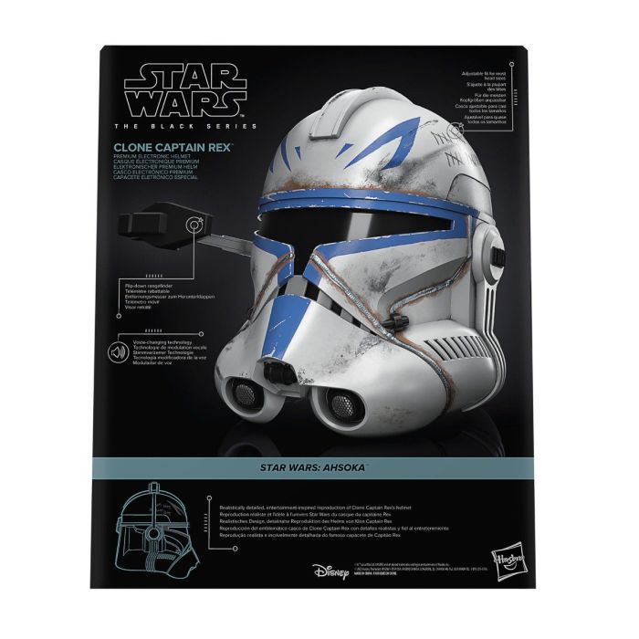 Star Wars: Ahsoka - Captain Rex Black Series Helmet
