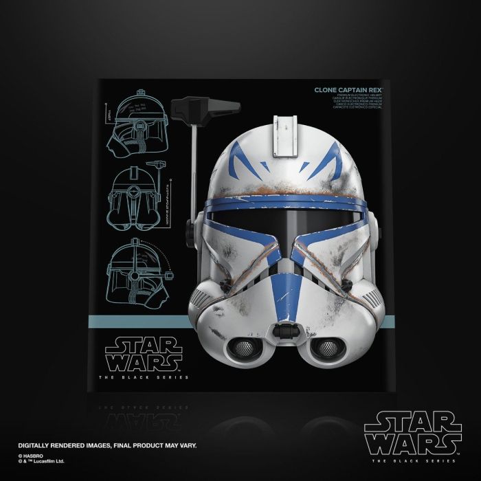 Star Wars: Ahsoka - Captain Rex Black Series Helmet