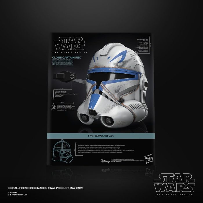 Star Wars: Ahsoka - Captain Rex Black Series Helmet
