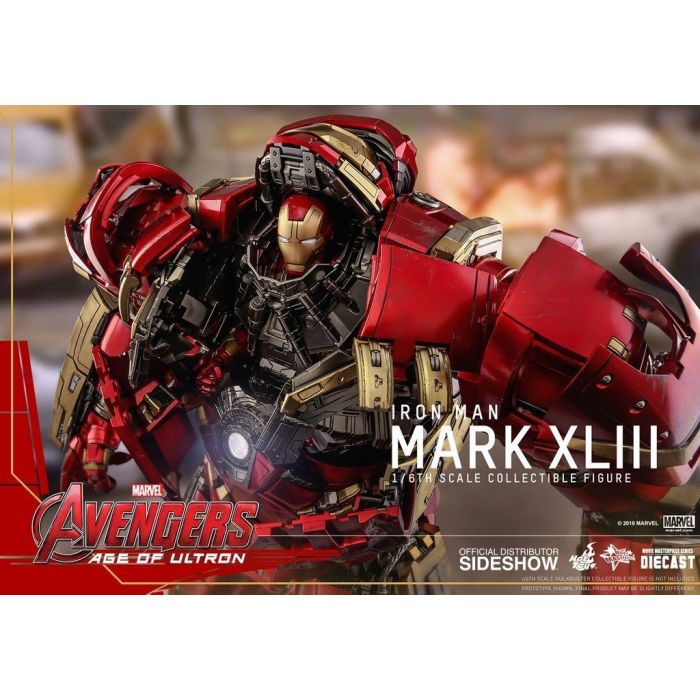 Hot Toys: Avengers: Age of Ultron - Iron Man Mark XLIII Diecast 1:6 scale Figure
