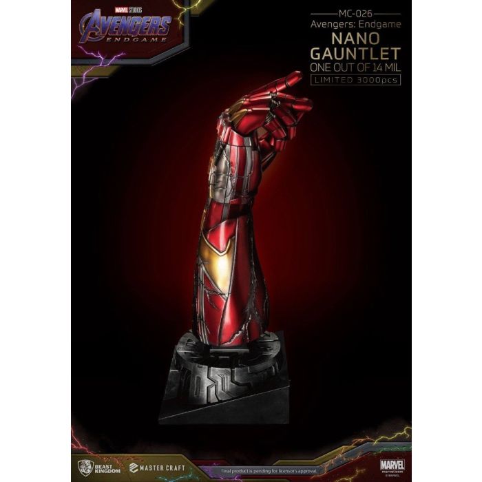 Nano Gauntlet - Marvel Master Craft Statue - Avengers Endgame