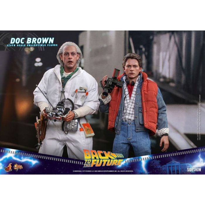 Doc Brown 1:6 Scale Figure - Hot Toys - Back to the Future