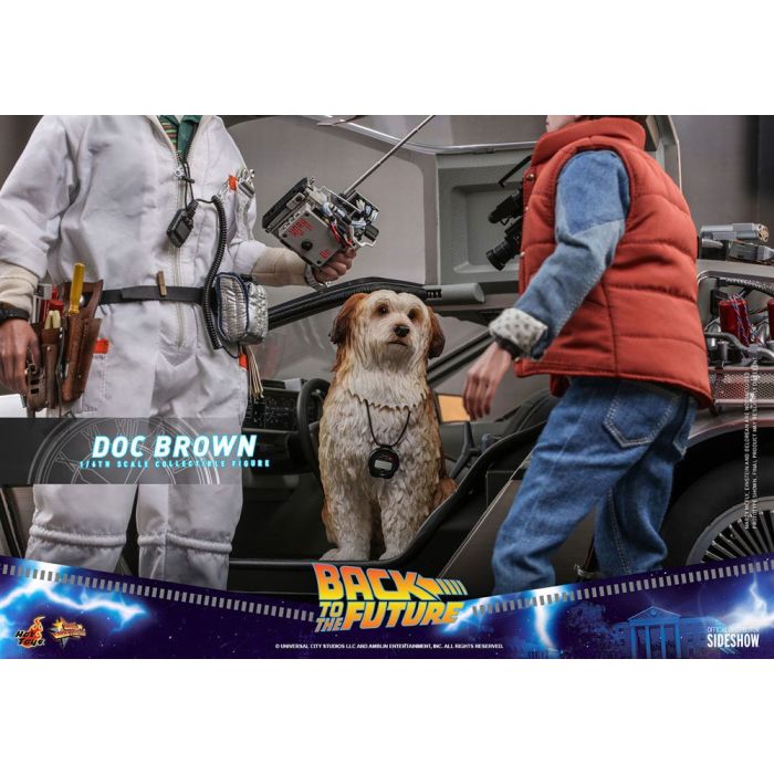 Doc Brown 1:6 Scale Figure - Hot Toys - Back to the Future