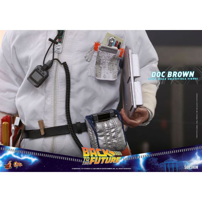 Doc Brown 1:6 Scale Figure - Hot Toys - Back to the Future