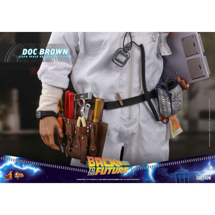 Doc Brown 1:6 Scale Figure - Hot Toys - Back to the Future