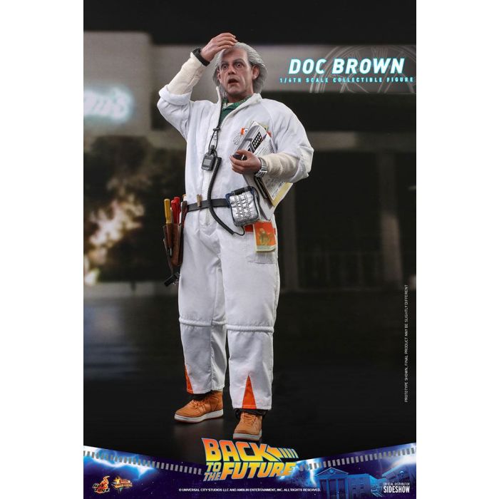 Doc Brown 1:6 Scale Figure - Hot Toys - Back to the Future