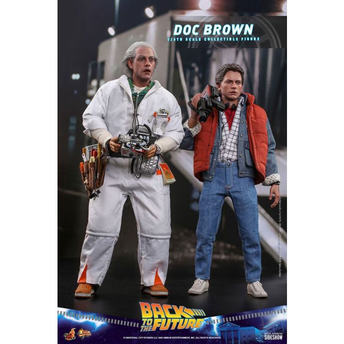Doc Brown 1:6 Scale Figure - Hot Toys - Back to the Future