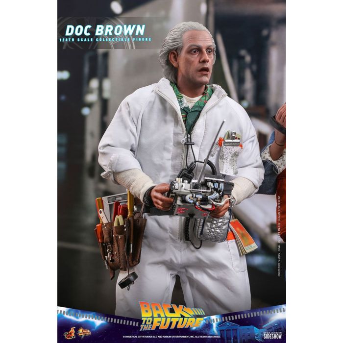 Doc Brown 1:6 Scale Figure - Hot Toys - Back to the Future