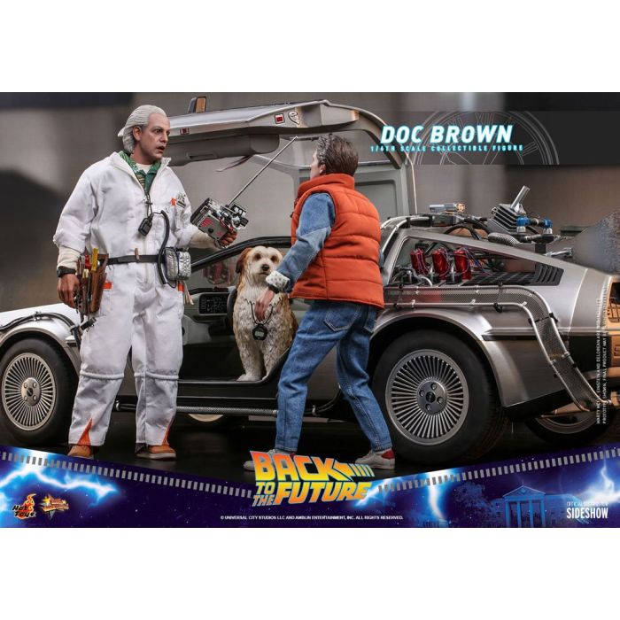 Doc Brown 1:6 Scale Figure - Hot Toys - Back to the Future