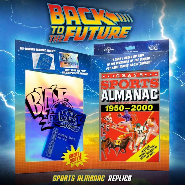 Back to the Future - Sports Almanac replica