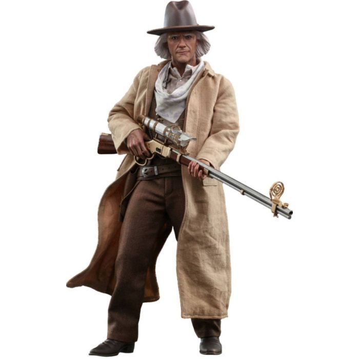 Doc Brown 1:6 Scale Figure - Hot Toys - Back to the Future 3
