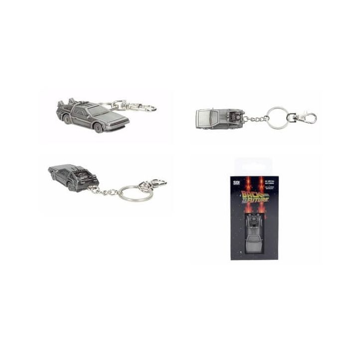 Back to the Future: Delorean 3D keychain