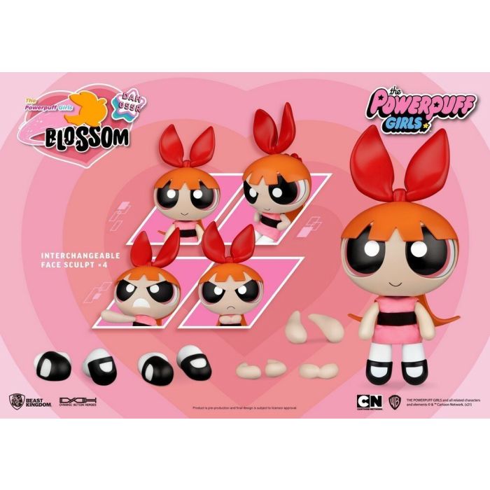 Blossom Dynamic 8ction Heroes Figure - Beast Kingdom - Powerpuff Girls