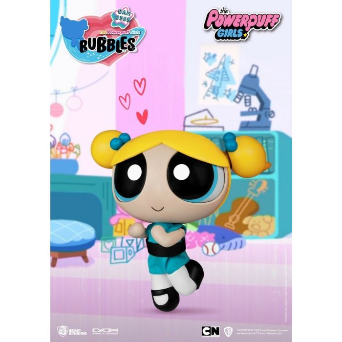Bubbles Dynamic 8ction Heroes Figure - Beast Kingdom - Powerpuff Girls