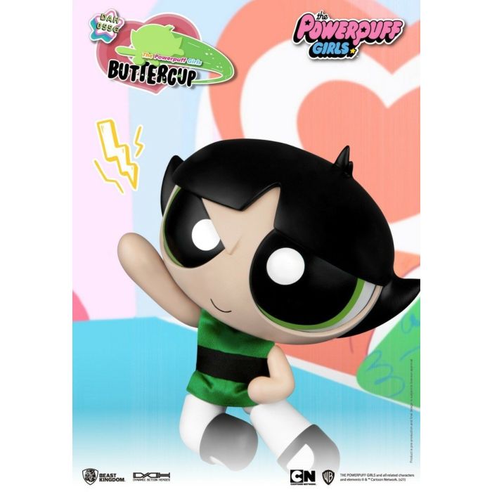 Buttercup Dynamic 8ction Heroes Figure - Beast Kingdom - Powerpuff Girls