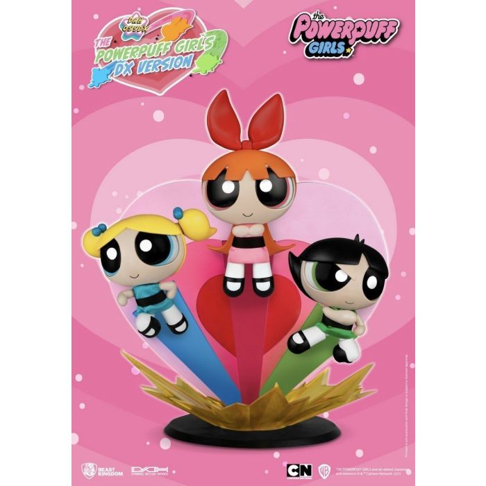 The Powerpuff Girls Dynamic 8ction Heroes DX Version - Beast Kingdom - Powerpuff Girls