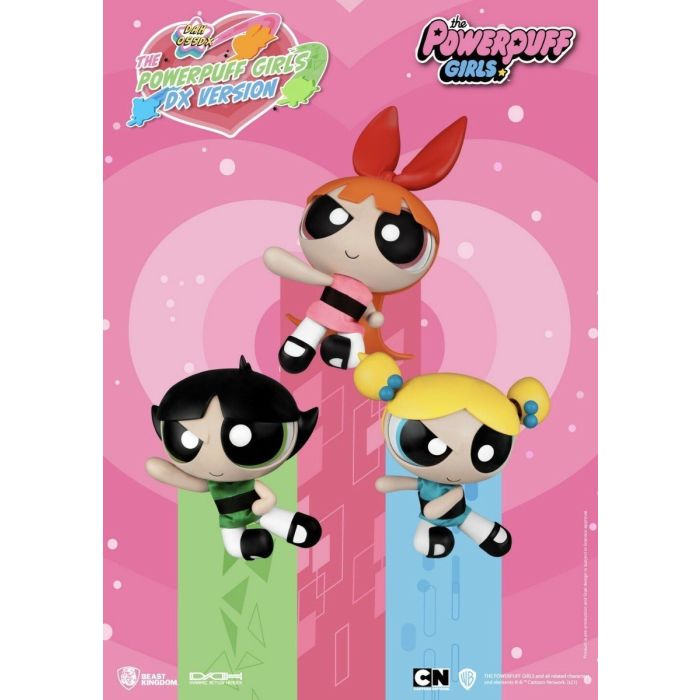 The Powerpuff Girls Dynamic 8ction Heroes DX Version - Beast Kingdom - Powerpuff Girls