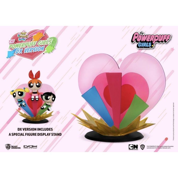 The Powerpuff Girls Dynamic 8ction Heroes DX Version - Beast Kingdom - Powerpuff Girls