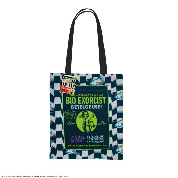 Beetlejuice 2 - Call Beetlejuice Tote Bag / Stoffen Tas