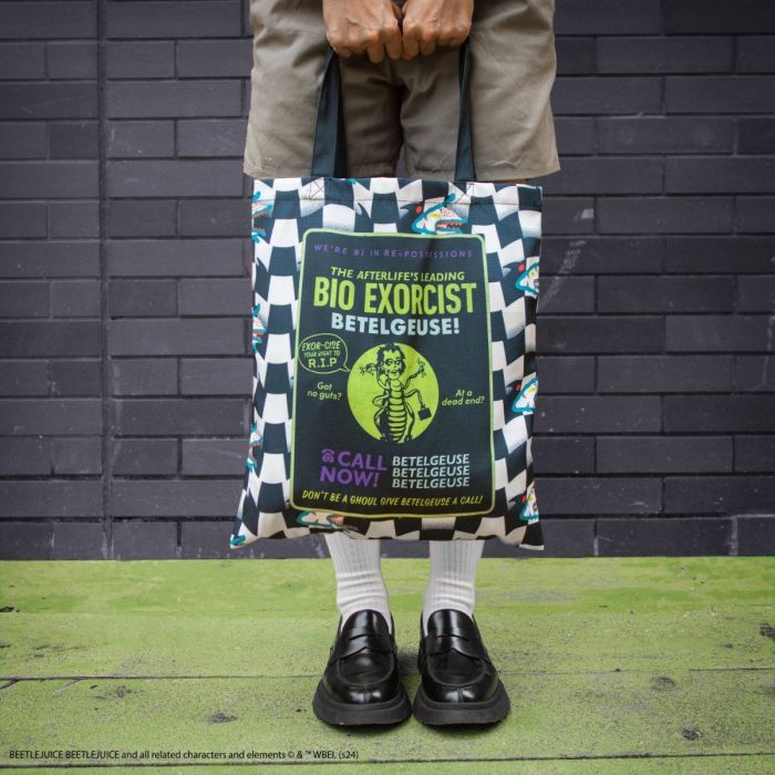 Beetlejuice 2 - Call Beetlejuice Tote Bag / Stoffen Tas