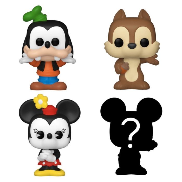 Goofy, Chip, Minnie and mystery chase - Funko Bitty Pop! - Disney Classics